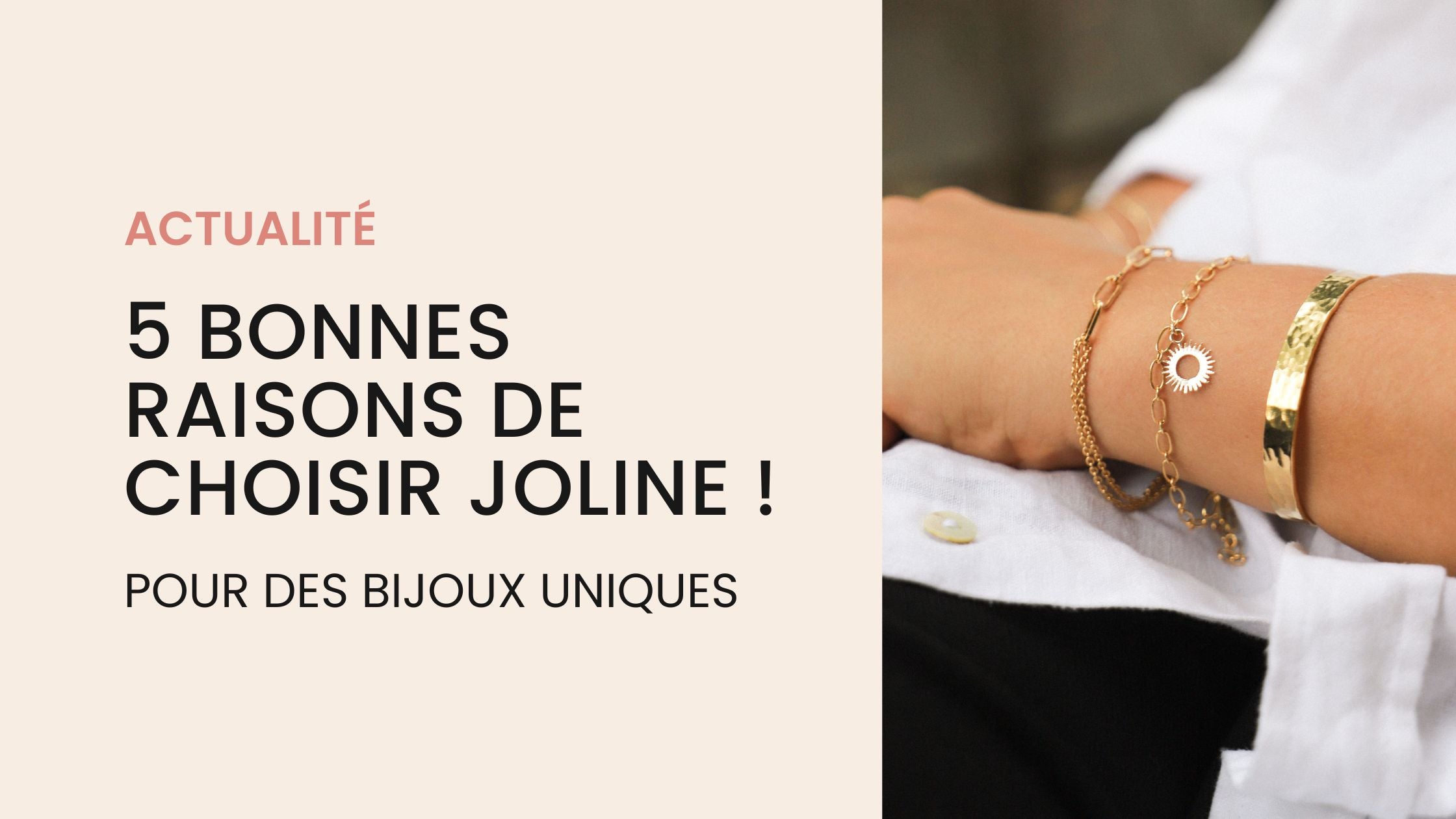 Bijoux tendance Joline